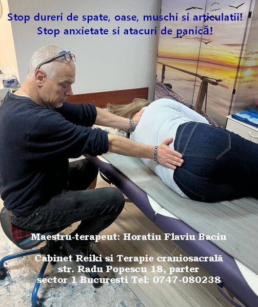 Terapie si cursuri Reiki, cu maestrul Horatiu Flaviu Baciu, Bucuresti